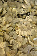 Biodegradable Paper Confetti - 1.5cm Circles - Biodegradable Gold