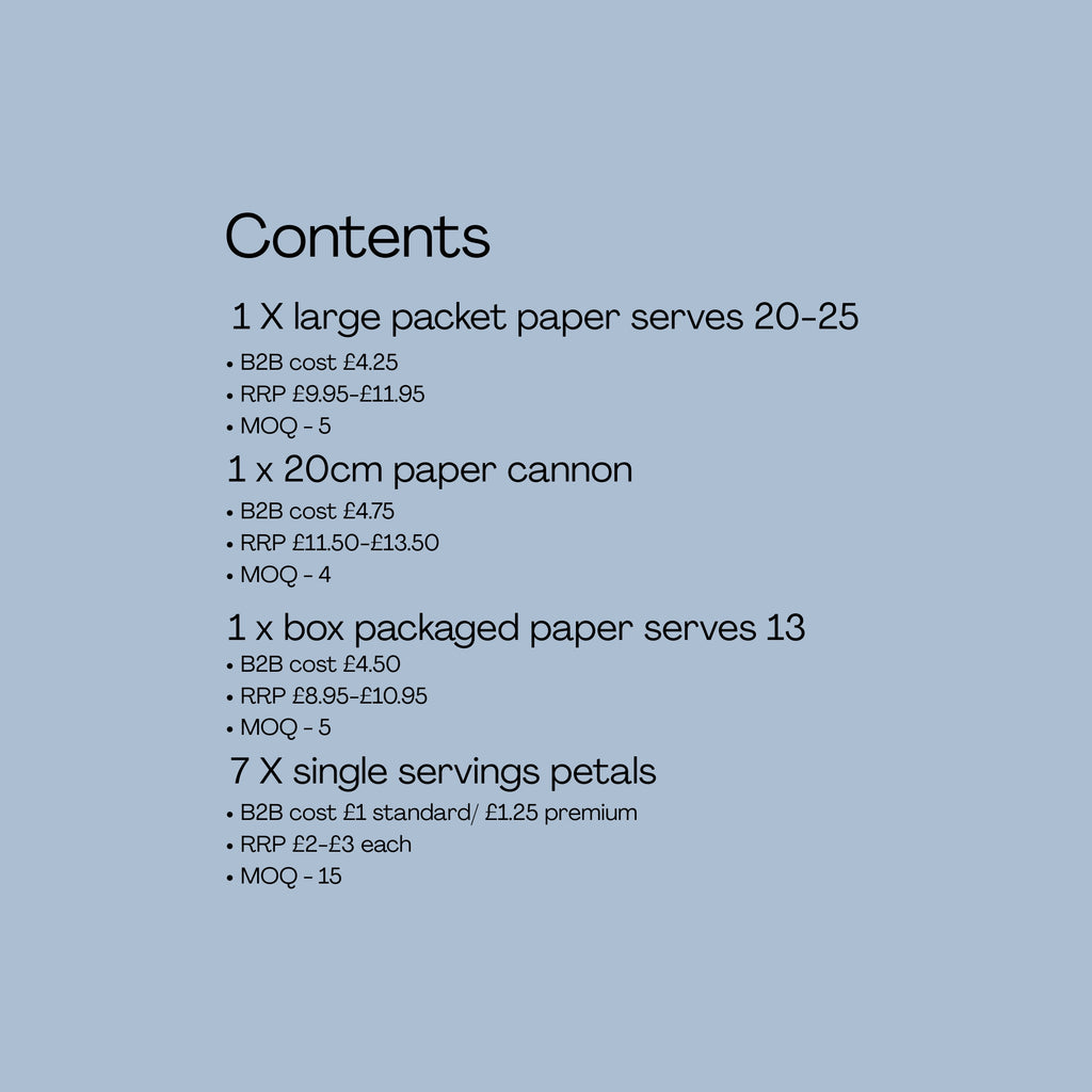 Trade Sample box + Counter top cardboard stand