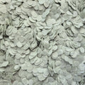 Biodegradable Paper Confetti - 1.5cm Circles - Light Sage Grey